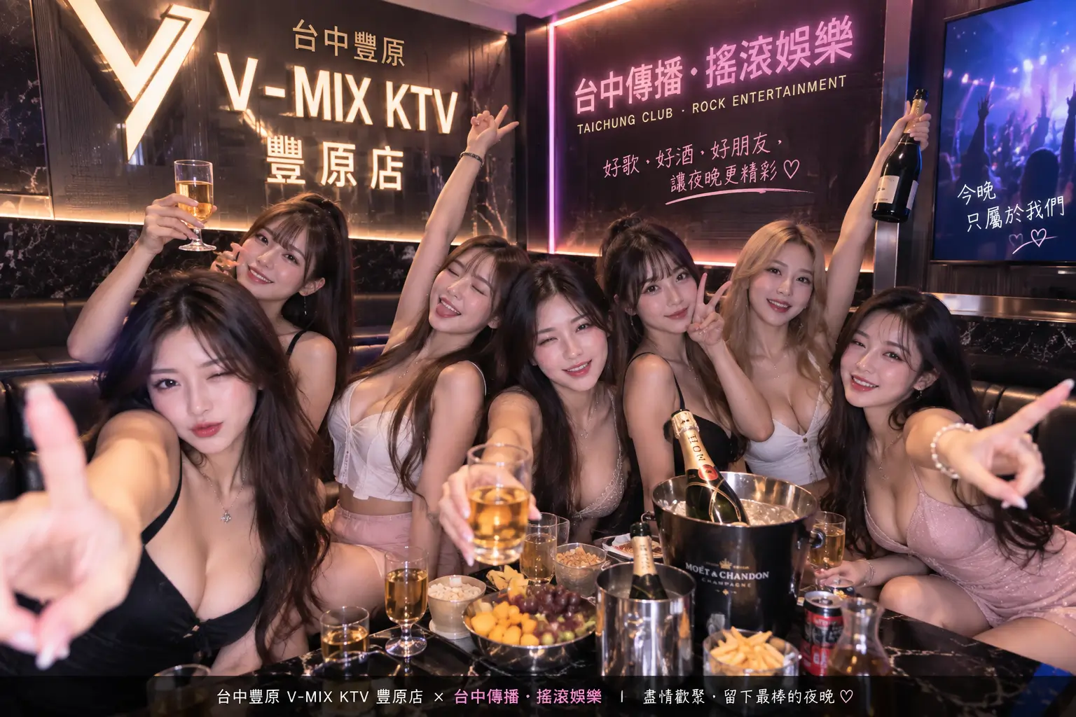 台中豐原V-MIX KTV豐原店|交通與台中傳播.搖滾娛樂聚會安排
